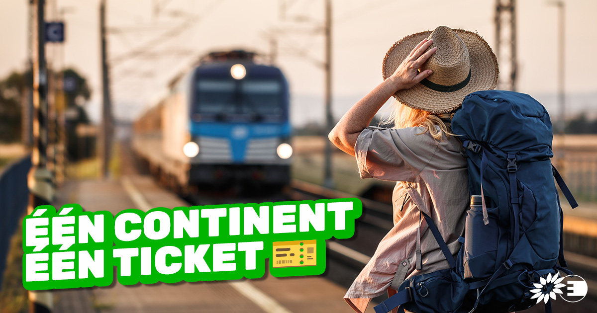 Eén continent, één ticket 🚅 - Actions GreensEFA